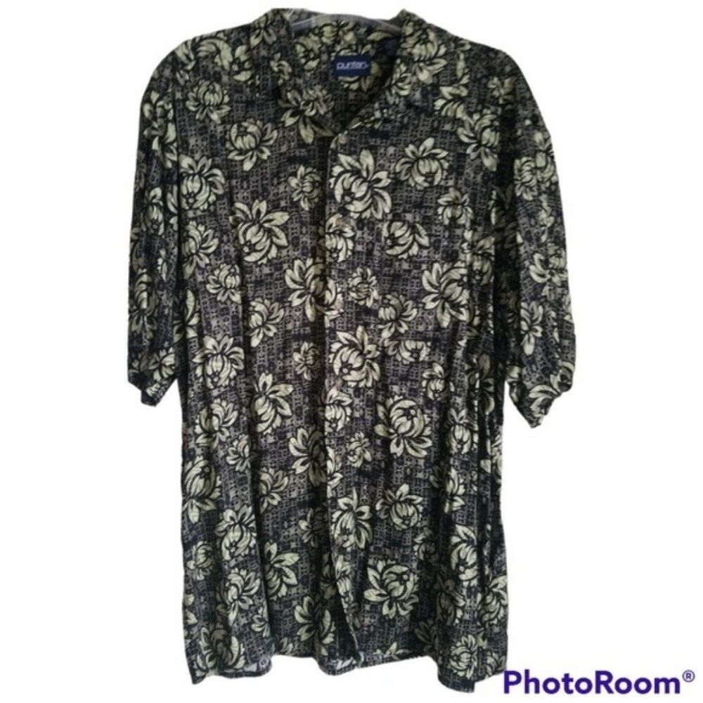 Men's Puritan Casual Button-Down Shirt Size M